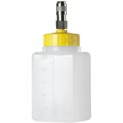 Réservoir rectangulaire coupleur rapide 250ml jaune